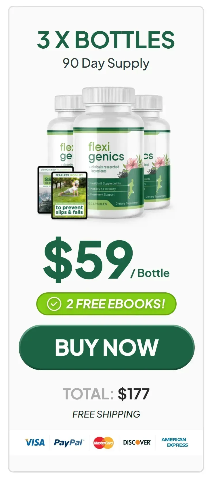 Flexigenics offer price